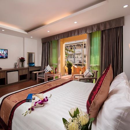 Van Mieu Hotel Hanoj Exteriér fotografie