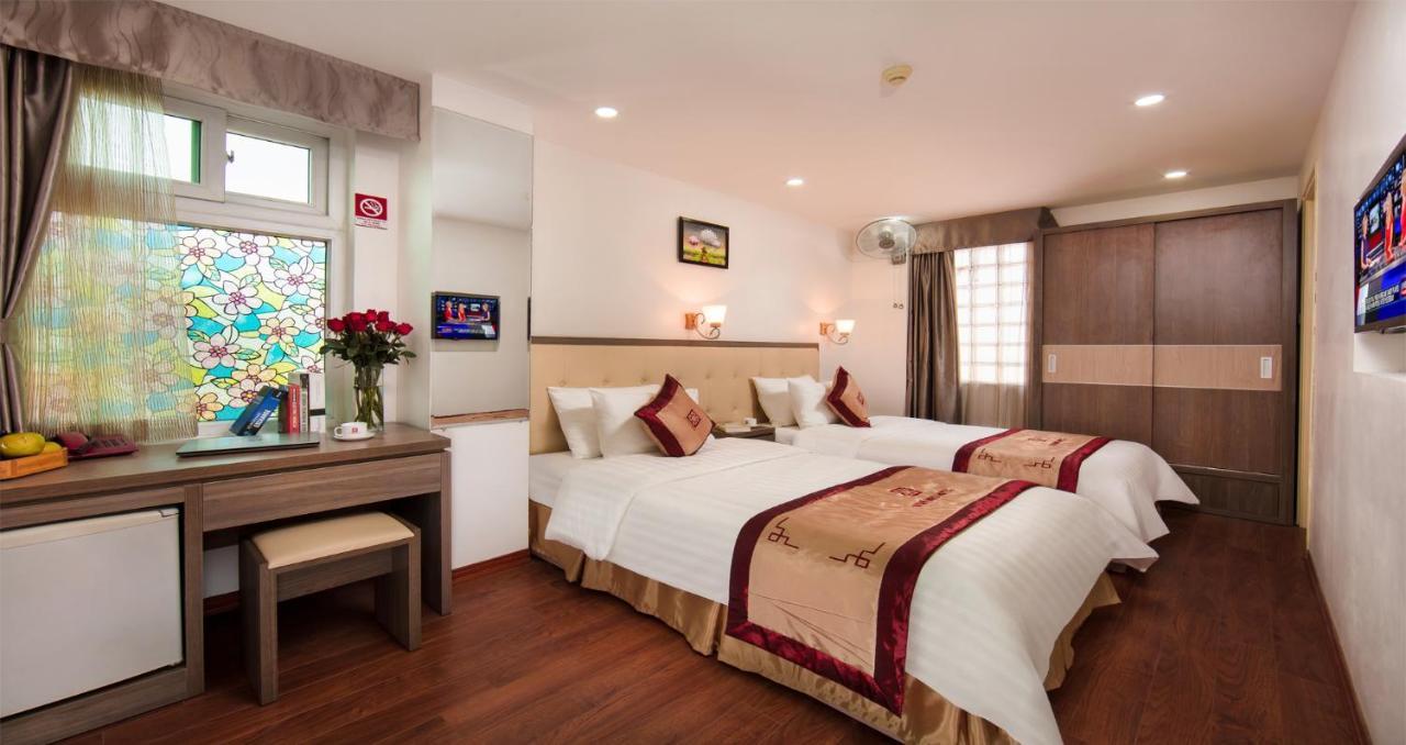 Van Mieu Hotel Hanoj Exteriér fotografie