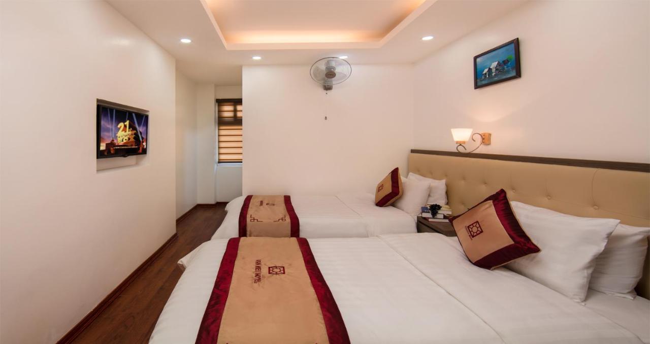 Van Mieu Hotel Hanoj Exteriér fotografie